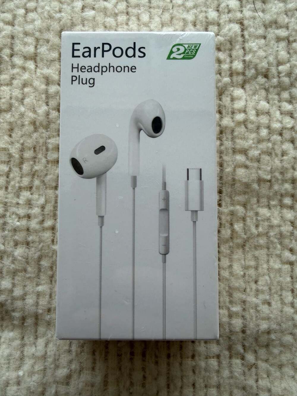 Antool J6-4 Wired Earphones with Type-C Plug (2 Pack)